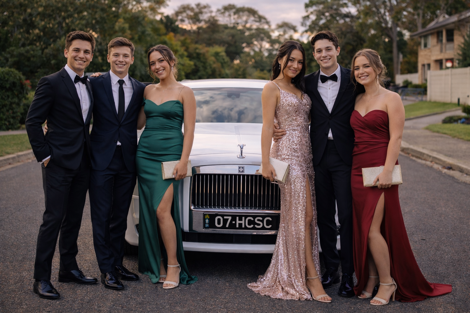 School formal group transport Sydney