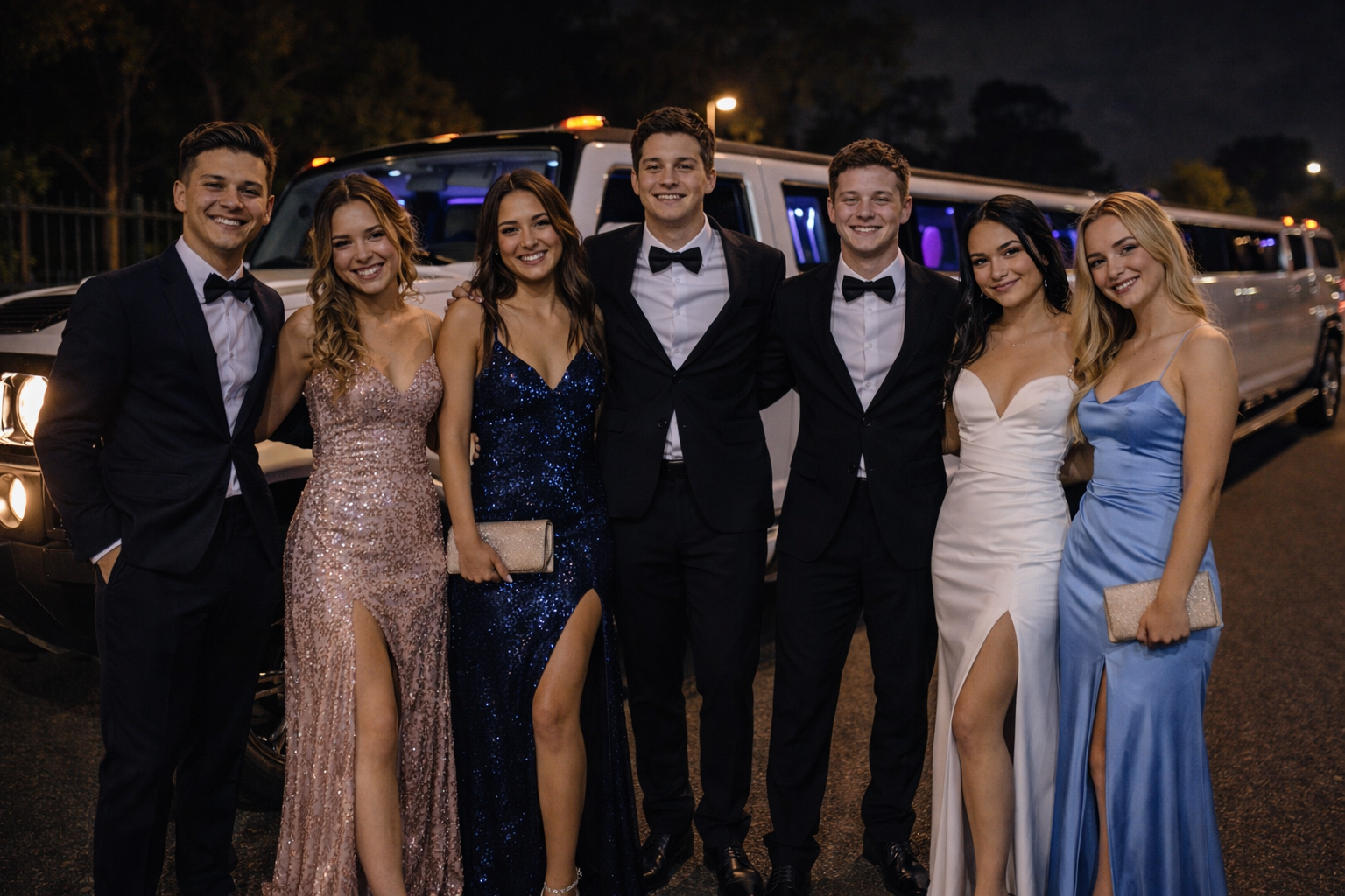 Stretch limousine for school formal Sydney