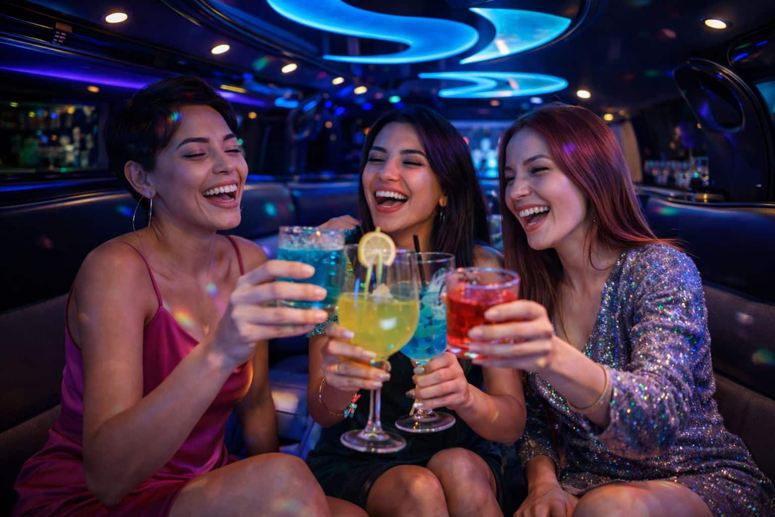 Hens night limo hire in Sydney with Hire Car Sydney City