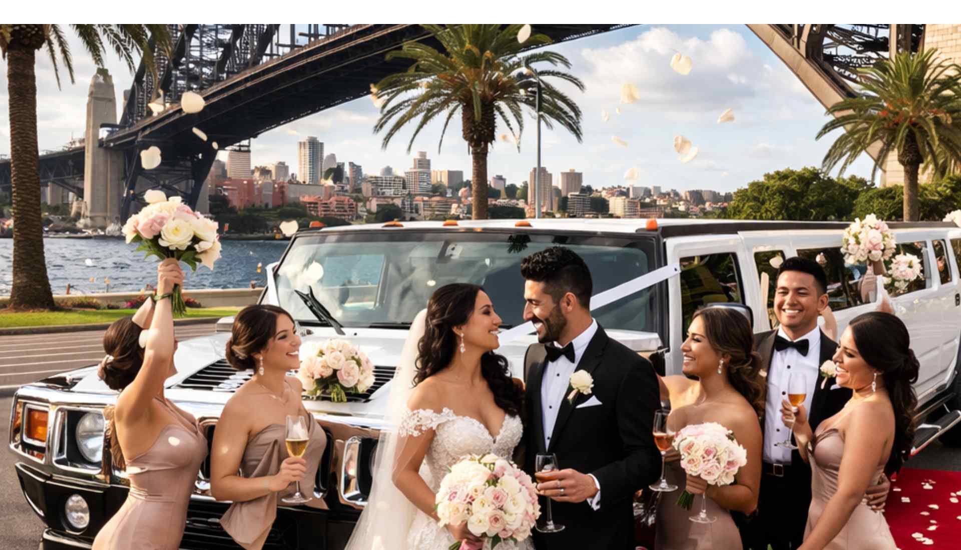 Luxury wedding and formal car hire in Sydney