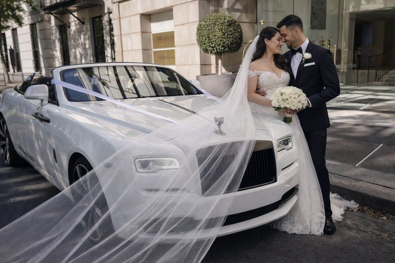 Luxury wedding and formal car hire in Sydney